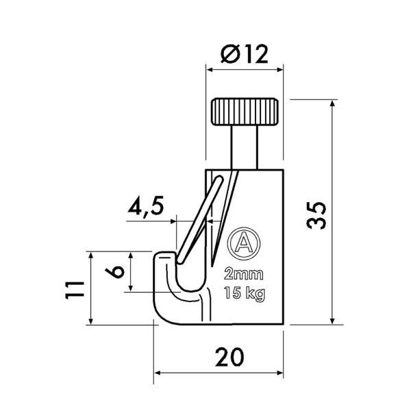 Auto Grip Lock 15kg - 2pcs