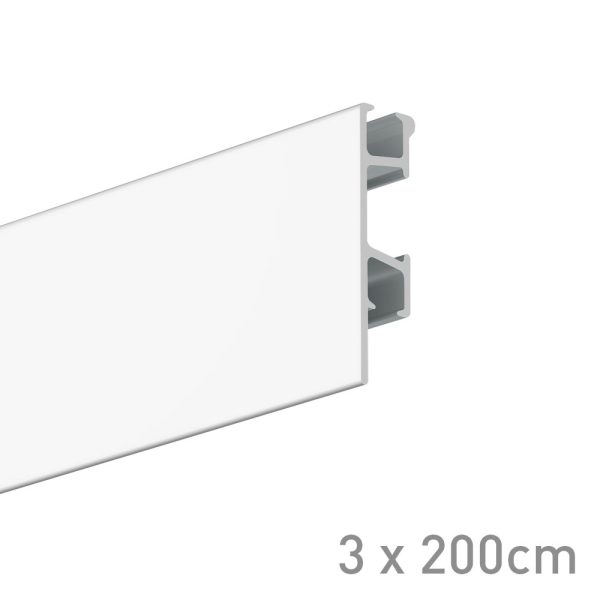 Artiteq Click Rail Pro White 600cm Kit