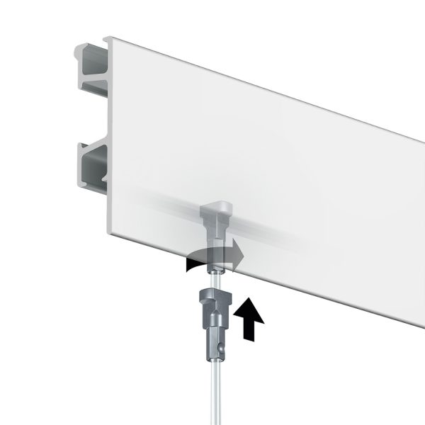 Artiteq Click Rail Pro White 200cm